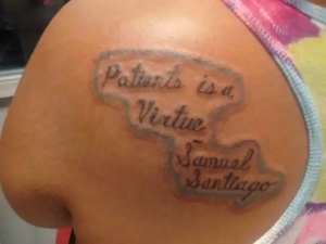 traduccion tatuaje patients is a virtue