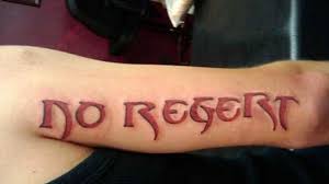 traduccion tatuje no regert